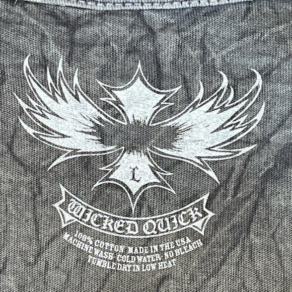 Wicked Quick size large Tee shirt - Picture 4 of 13